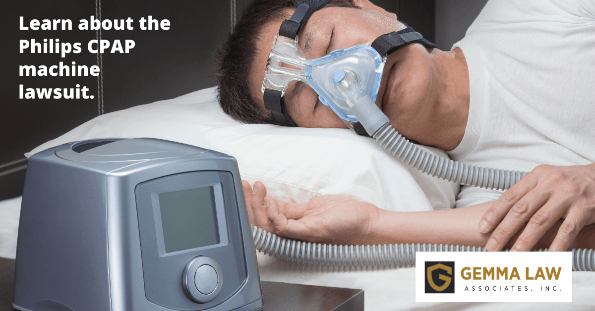 Philips CPAP Machine Lawsuit Assistance Gemma Law