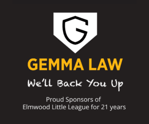 Gemma Law Supports Elmwood Little League: 21 Years of Sponsorship