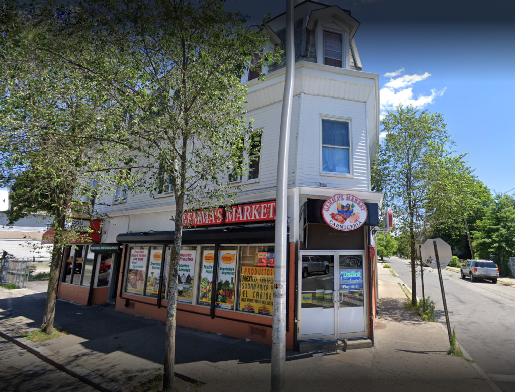 Gemma's Market in Providence, Rhode island. The market was owned by Alfred Gemma's father, also Alfred, and is still there today.